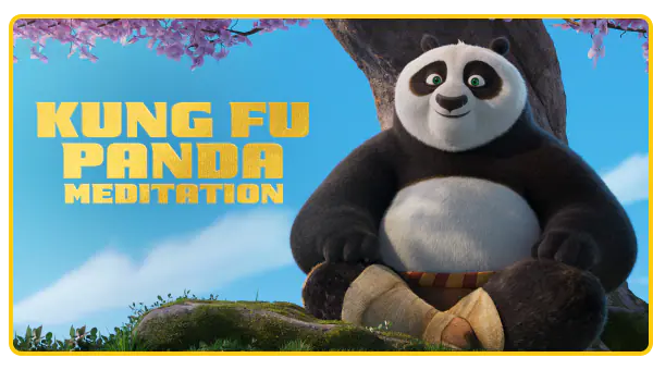 Kung Fu Panda Meditation Image