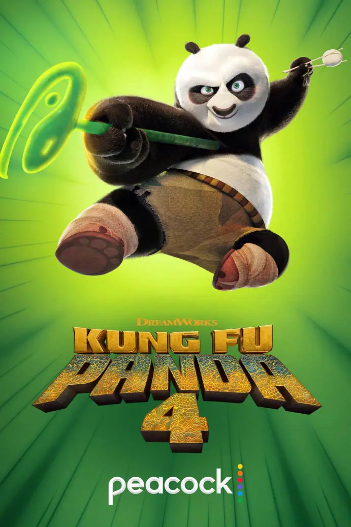 Kung Fu Panda 4 Vertical Art