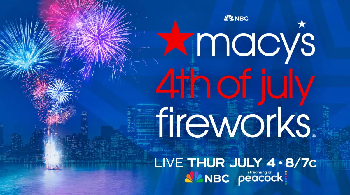 Macy's 4th of July Fireworks Image