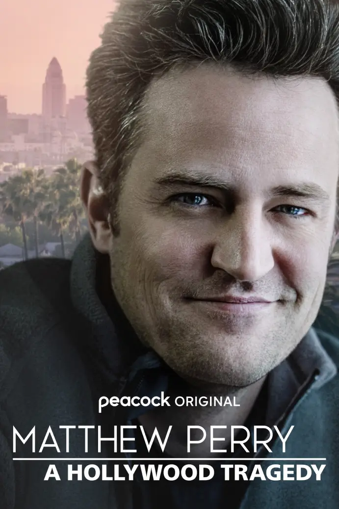 Matthew Perry: A Hollywood Tragedy Vertical Art