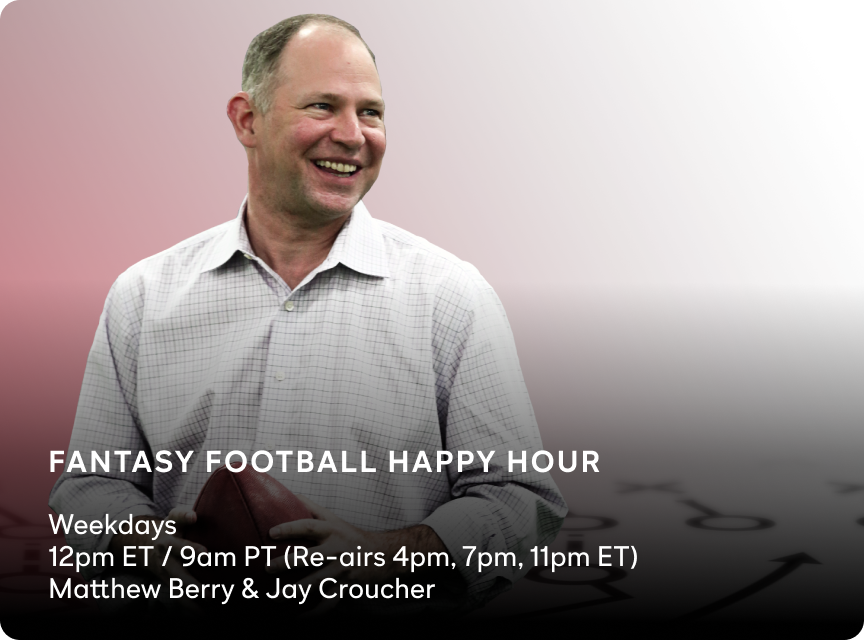 NBC Sports Fantasy Football Happy Hour with Matthew Berry