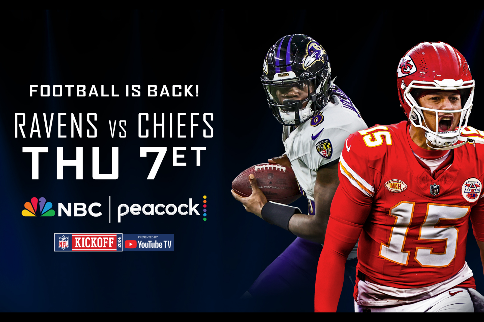 Ravens vs. Chiefs How to Watch on Peacock Peacock Blog