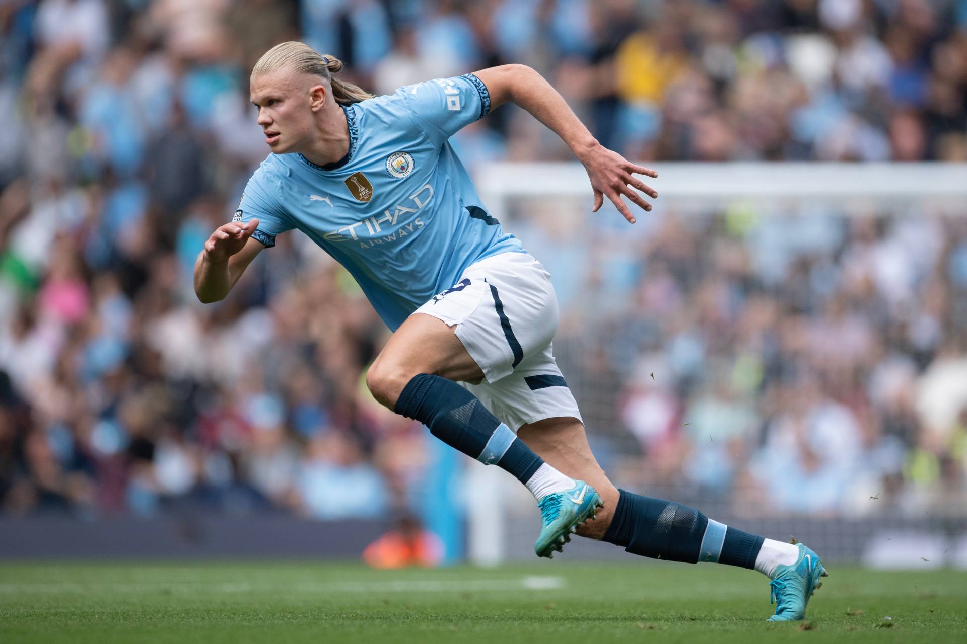 Erling Haaland of Man City