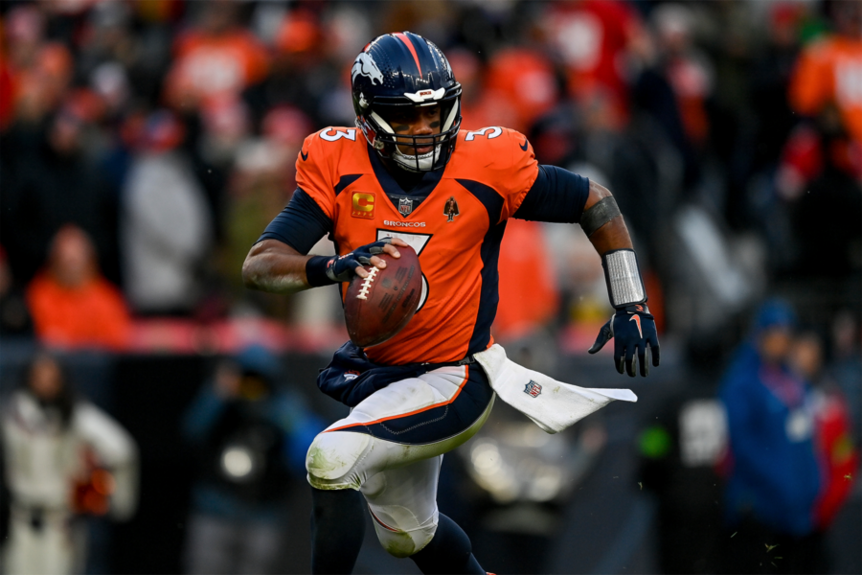 Russell Wilson of the NFL Denver Broncos