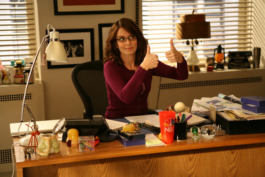 Tina Fey as Liz in 30 Rock