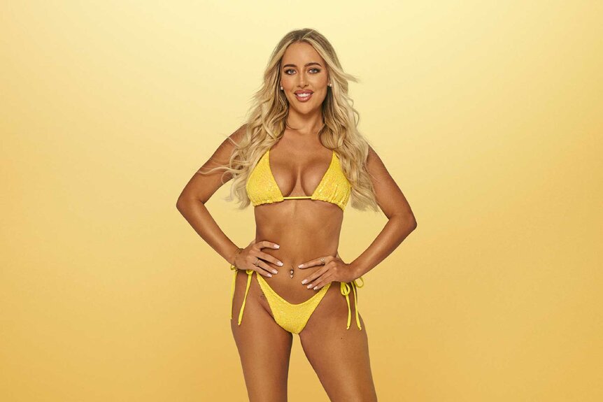 Jess in a bikini for Love Island: All Stars Season 3.