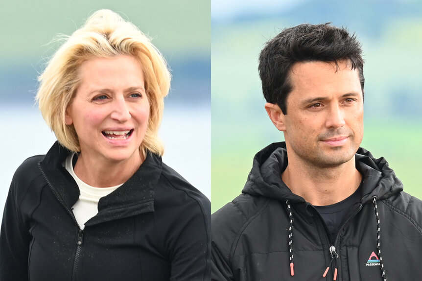 A Split of Dorinda Medley and Stephen Colletti on The Traitors