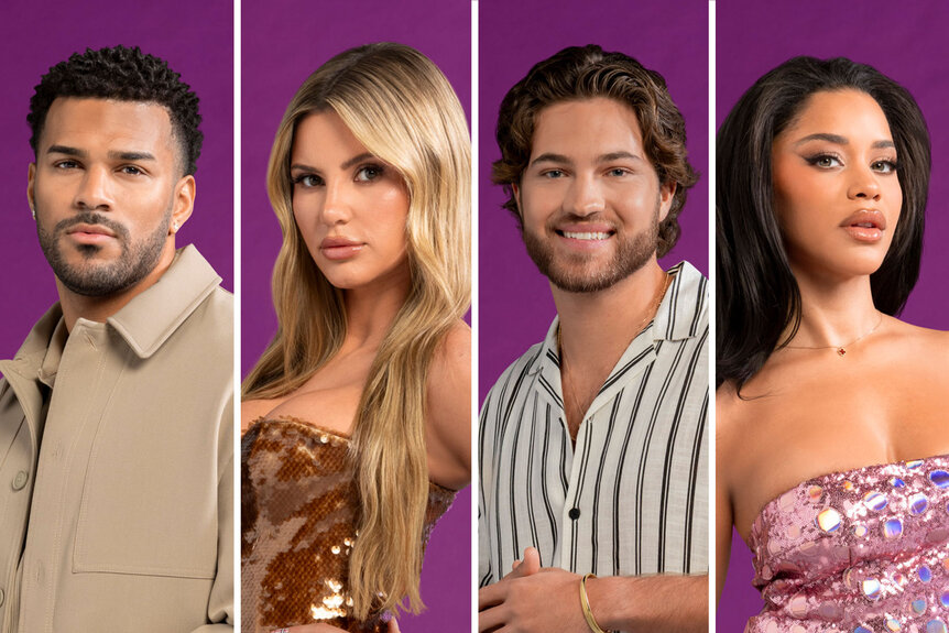 A split of Jeremiah Brown, Iris Kendall, TJ Palma, and Amaya Espinal.